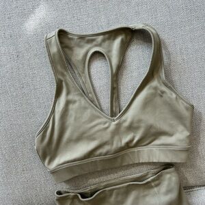 Carbon38 Open Back Sports Bra